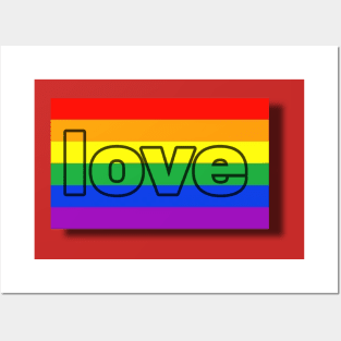 pride month love Posters and Art